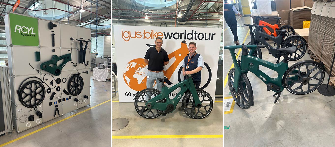 Innovation in Bewegung – Henry Technologies trifft igus GmbH und das RCYL Bike 