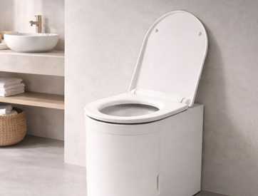 Wir setzen auf nachhaltige Fertigung für komfortorientierte Trenntoiletten 